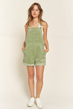 Load image into Gallery viewer, Corduroy Adjustable Strap Overall Shorts:  S-XL
