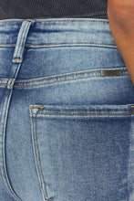 Load image into Gallery viewer, High Rise Cuffed Slim Straight Jeans
