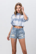 Load image into Gallery viewer, Effortless Comfort Denim Jogger Shorts
