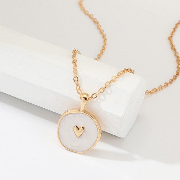 Drip Astral Necklace - Heart