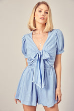 Load image into Gallery viewer, V-Neck Front Tie Romper
