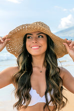 Load image into Gallery viewer, Woven Straw Sunhat
