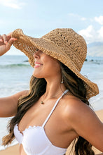 Load image into Gallery viewer, Woven Straw Sunhat

