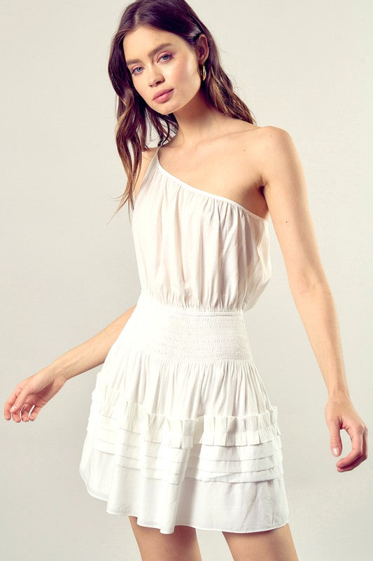 Pleated Cami Dress