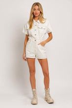 Load image into Gallery viewer, Summer Ready Denim Romper
