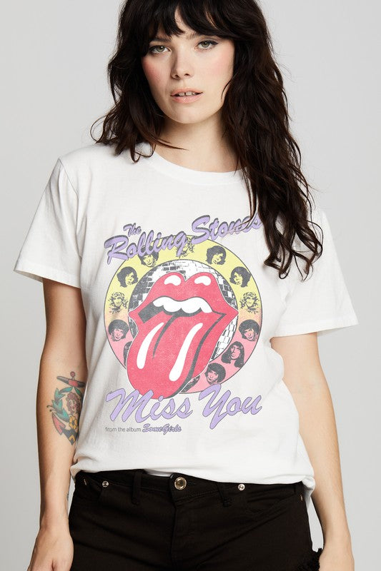 Recycled Karma The Rolling Stones Miss You Unisex Tee