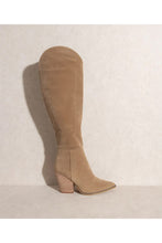 Load image into Gallery viewer, Clara Knee High Suede Boots
