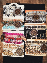 Load image into Gallery viewer, Beautiful LV Stacked 5 Piece Bracelets
