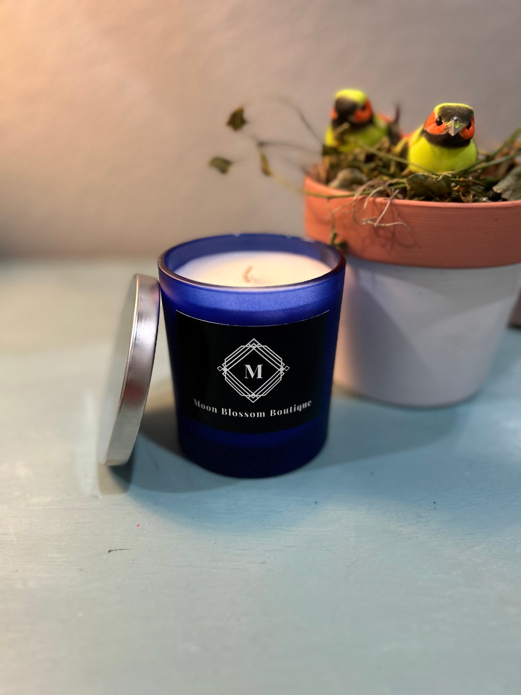 Volcano Blue Istria Candle