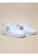 Load image into Gallery viewer, Julianne Rhinestone Star Sneakers
