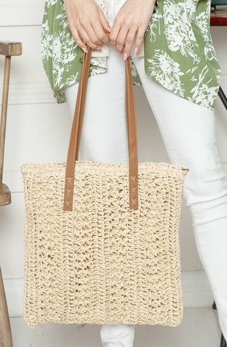 Boho Rattan Handbag!! - Moon Blossom Boutique