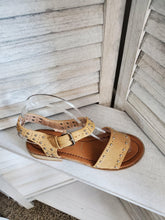 Load image into Gallery viewer, Camel Studded Sandal - Moon Blossom Boutique
