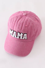 Load image into Gallery viewer, Pink &#39;Mama &amp; Mini&#39; Baseball Cap Set - Moon Blossom Boutique
