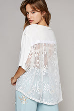 Load image into Gallery viewer, &quot;Elegant Lace: Round Neck Lace Top&quot;
