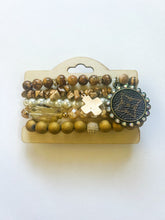 Load image into Gallery viewer, Beautiful LV Stacked 5 Piece Bracelets
