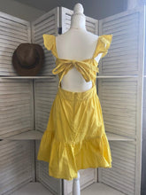 Load image into Gallery viewer, Charming Yellow Prairie Blues Summer Dress - Moon Blossom Boutique
