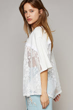 Load image into Gallery viewer, &quot;Elegant Lace: Round Neck Lace Top&quot;
