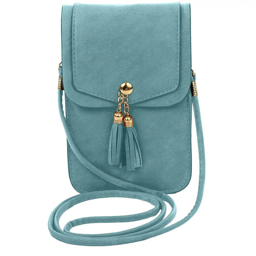 Hip Tassel Crossbody Cell Phone Bag - Moon Blossom Boutique