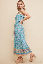 Load image into Gallery viewer, Forget Me Not Boho Midi Dress - Moon Blossom Boutique
