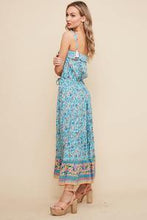 Load image into Gallery viewer, Forget Me Not Boho Midi Dress - Moon Blossom Boutique
