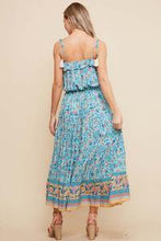 Load image into Gallery viewer, Forget Me Not Boho Midi Dress - Moon Blossom Boutique
