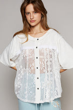 Load image into Gallery viewer, &quot;Elegant Lace: Round Neck Lace Top&quot;
